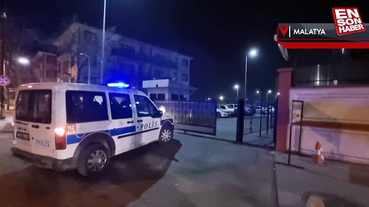 Malatya'da polis telsizinden yıkılan bina anonsları