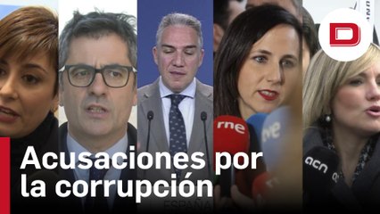 Cruce de acusaciones de los políticos a cuenta de los casos de corrupción