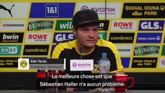 23e j. - Terzic “incroyablement heureux” de voir un Haller en bonne santé