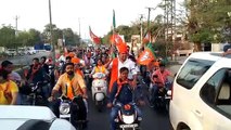 भाजपा युवा मोर्चा ने निकाली बाइक रैली, कल विधानसभा घेरेंगे, देखें वीडिय