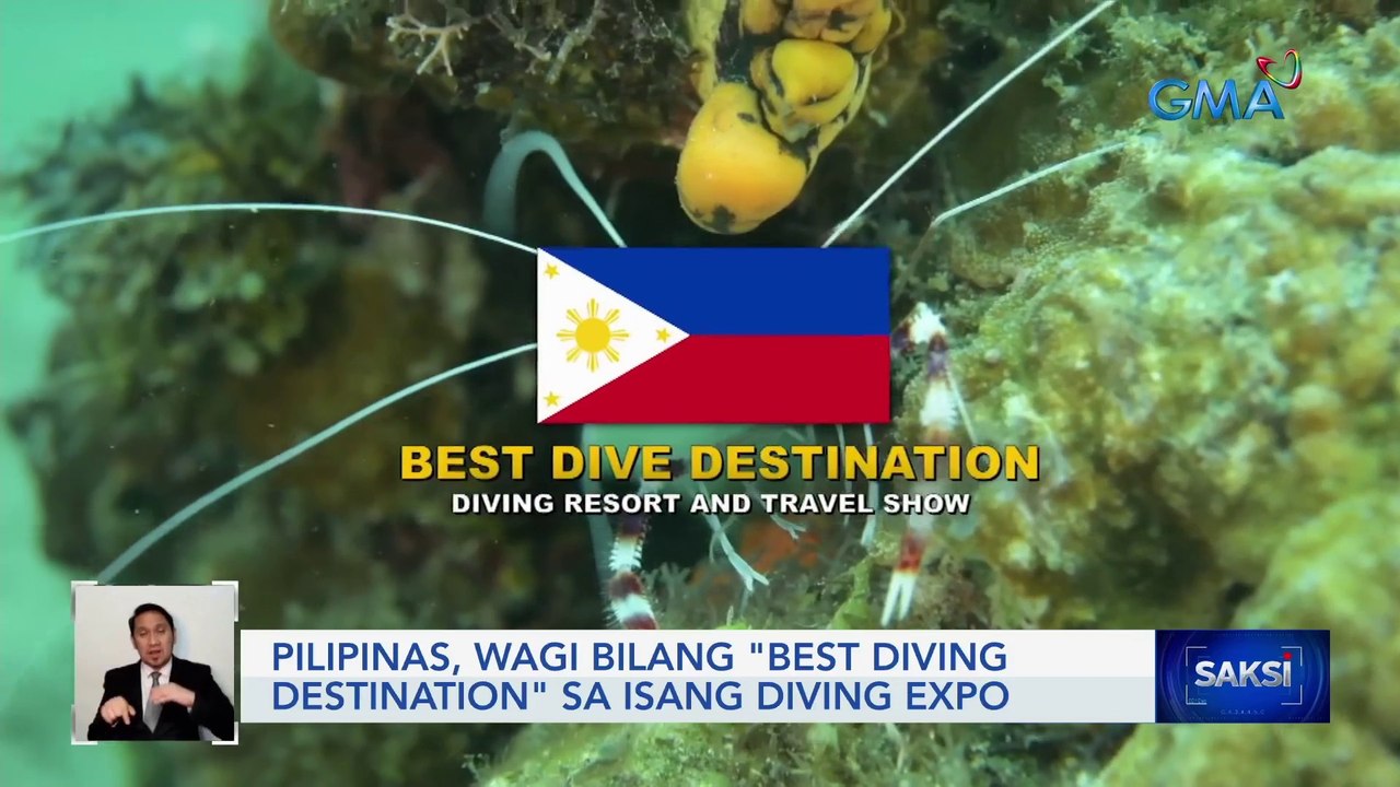 Pilipinas, wagi bilang "Best Diving Destination" sa isang diving expo | Saksi