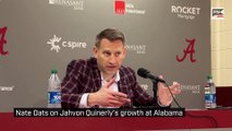 Nate Oats on Jahvon Quinerly s growth at Alabama