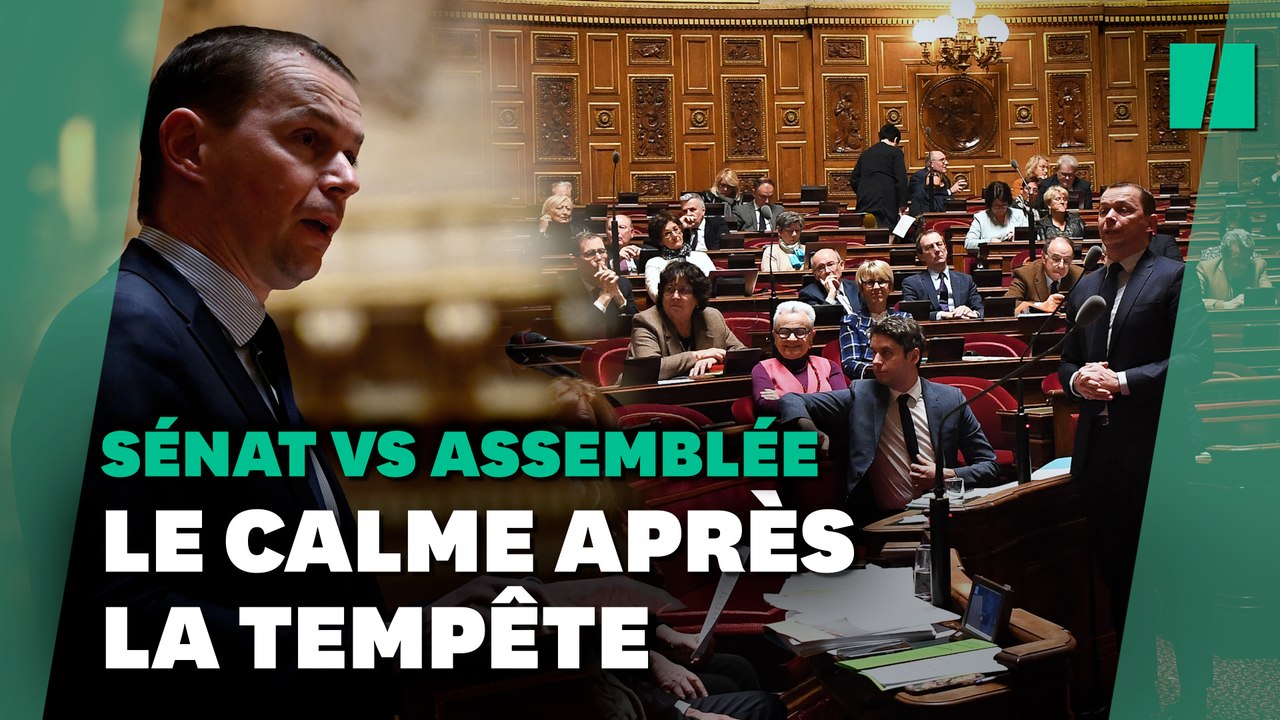 Au Sénat, le discours de Dussopt n’avait pas grand-chose à voir avec celui de l’Assemblée