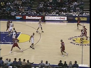 NBAHistory: Chris Webber fastbreak 360 dunk vs. LAC in 1993