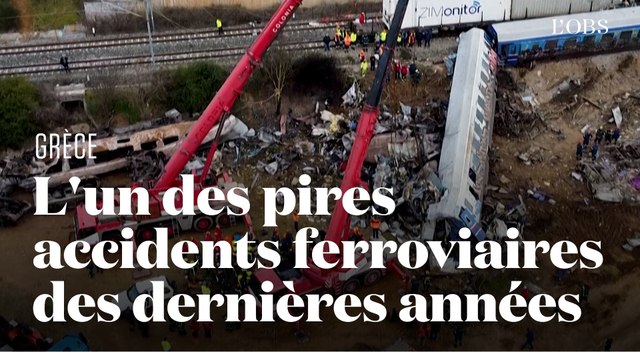 Au moins 57 morts dans la collision de trains en Grèce : le point sur la catastrophe