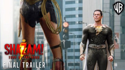 SHAZAM! THE FURY OF THE GODS – Final Trailer (2023) Zachary Levi Movie | Warner Bros (HD