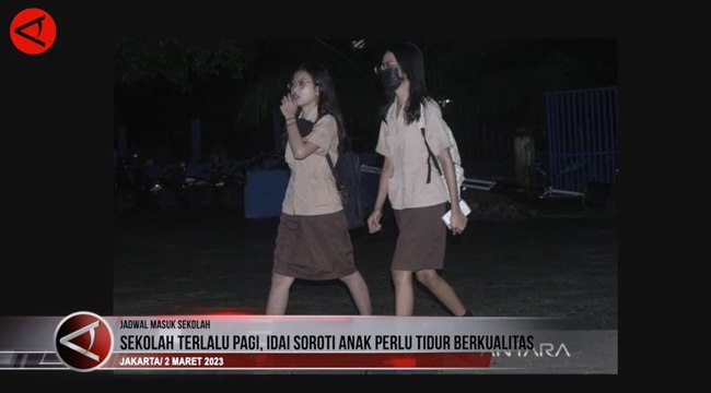 Sekolah terlalu pagi, IDAI soroti anak perlu tidur berkualitas