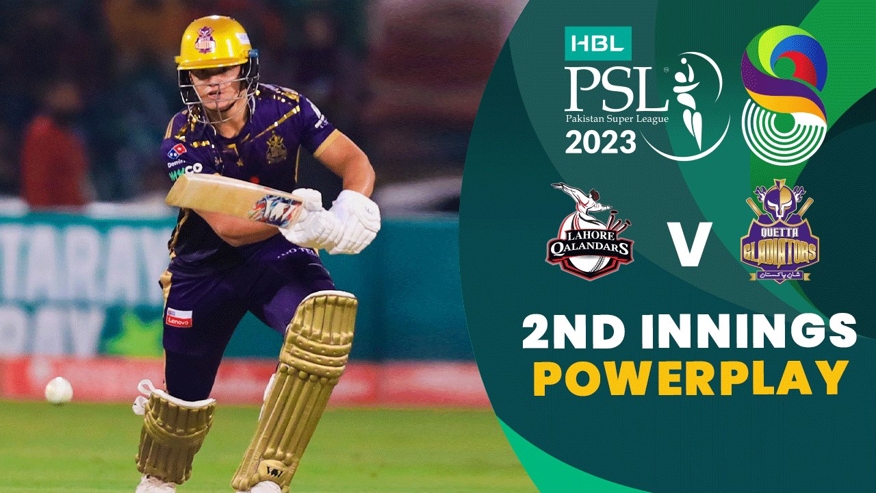 2nd Innings Powerplay | Lahore Qalandars vs Quetta Gladiators | Match 18 | HBL PSL 8 | MI2T