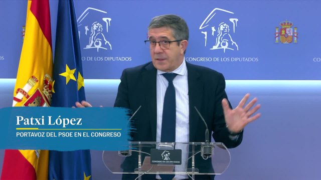 Patxi López: No hay ningún otro diputado corrupto en el PSOE