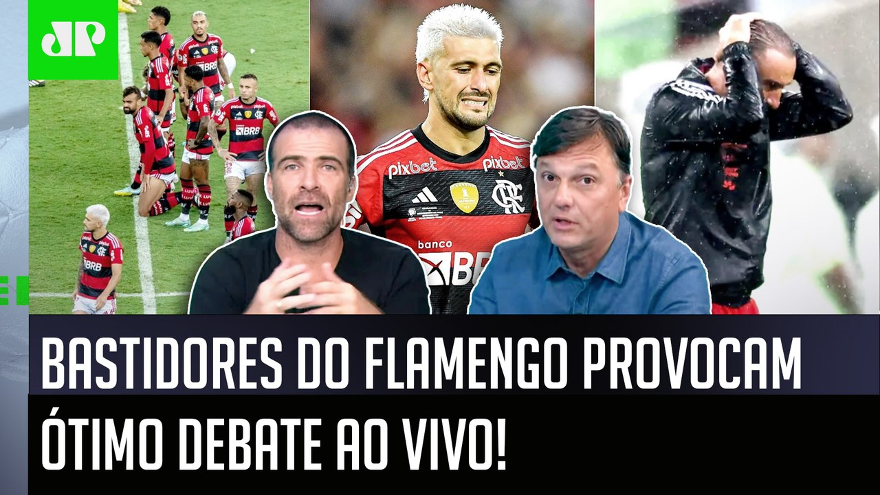 "ESSE É O PROBLEMA! ESTÁ CLARO que os jogadores do Flamengo..." VEJA esse BAITA DEBATE!