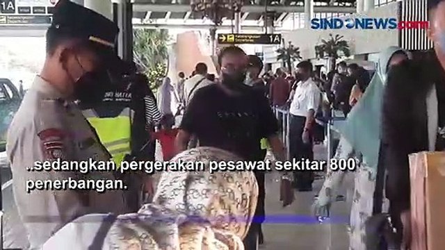 Hindari Kepadatan, Bandara Soekarno-Hatta Masih Ramai Pemudik