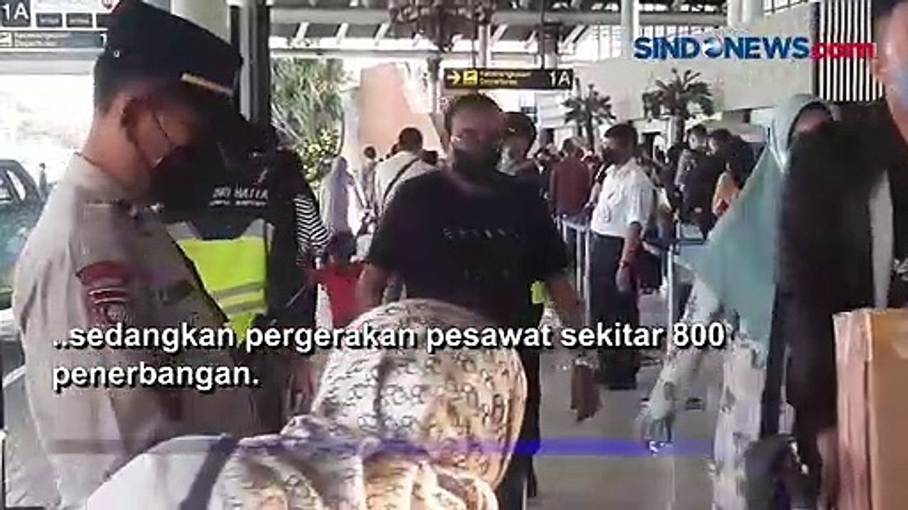 Hindari Kepadatan, Bandara Soekarno-Hatta Masih Ramai Pemudik