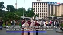 Berbagi Toleransi, Halaman Gereja Katedral jadi Lahan Parkir untuk Jamaah Salat Id di Istiqlal