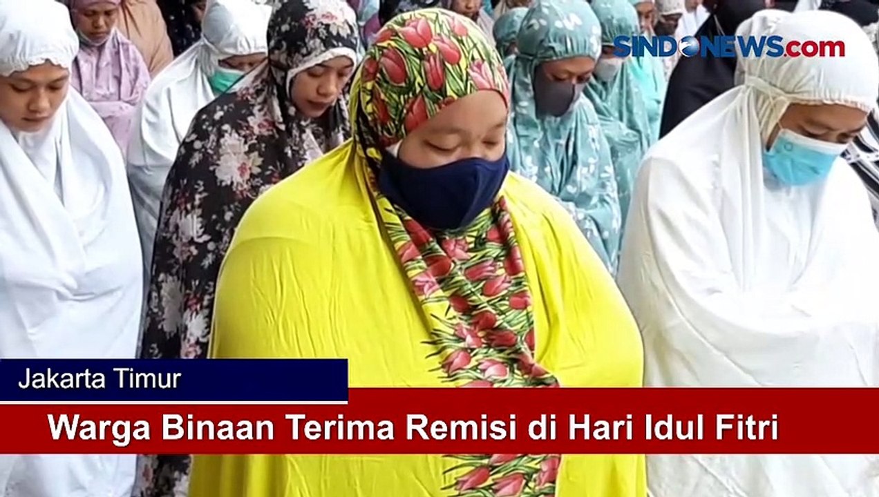 Warga Binaan Terima Remisi di Hari Idul Fitri