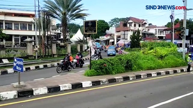 Lebaran Hari Kedua, Lalu Lintas Jalur Puncak Terpantau Padat