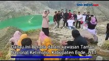 Eksotisme Danau Kelimutu Sedot Ribuan Wisatawan di Musim Libur Lebaran