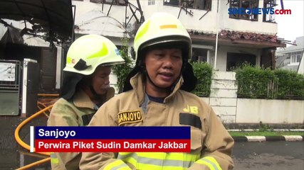 Ditinggal Lebaran, Rumah Mewah Terbakar di Kembangan