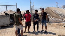 حال مخيم طالبي لجوء في قبرص بالاتحاد الأوروبي