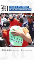 Persons of interest in Salilig hazing death