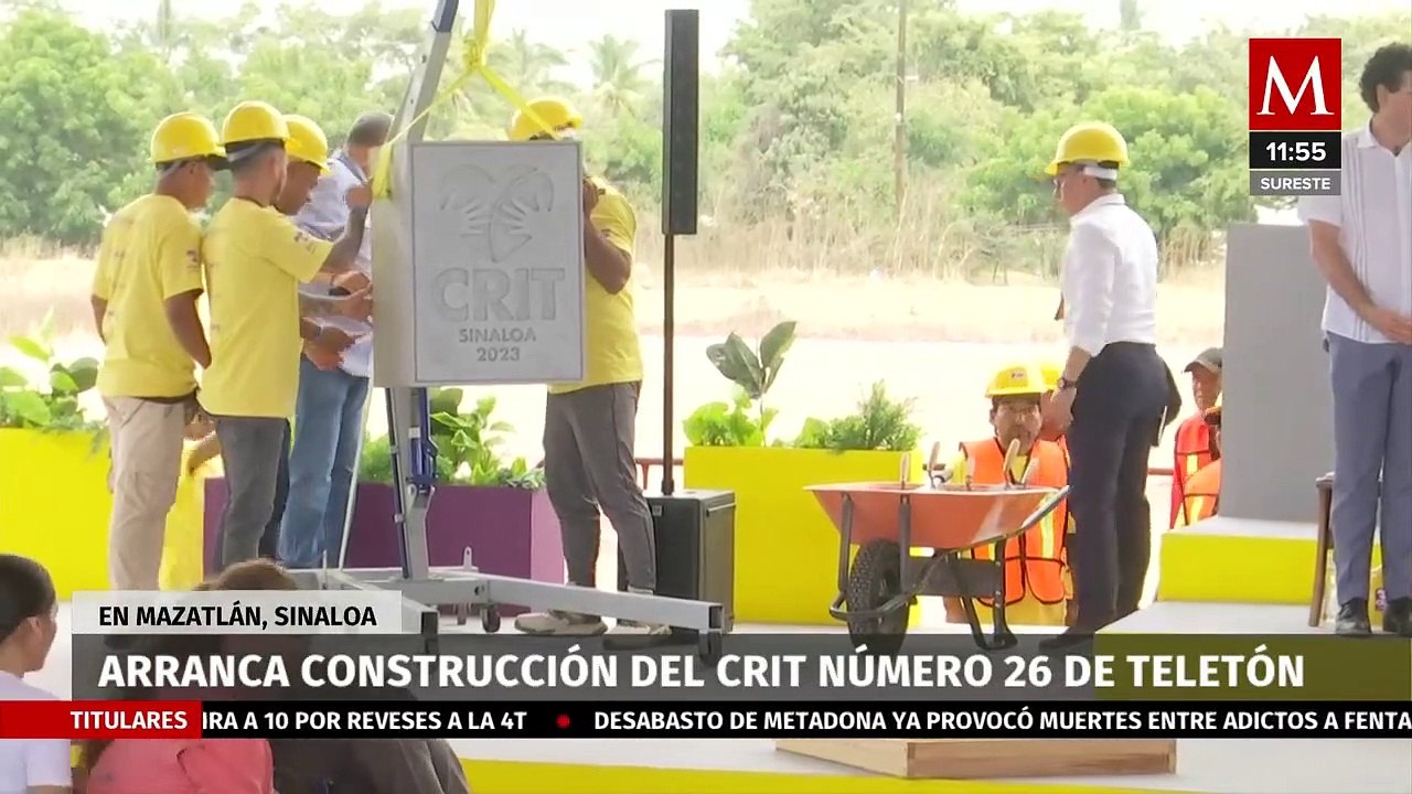 Gobernador de Sinaloa coloca la primera piedra del CRIT Teletón de ...