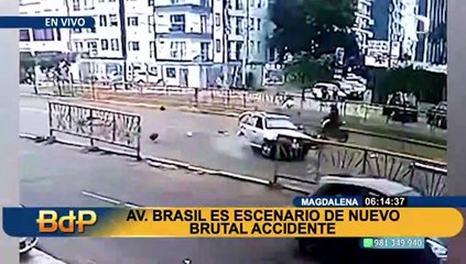 La avenida Brasil vuelve a ser escenario de nuevo accidente en Magdalena