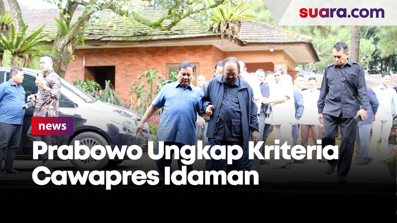 Ungkap Kriteria Cawapres Idaman, Prabowo: Berakhlak, Gak Punya Minat Cari Keuntungan Pribadi!