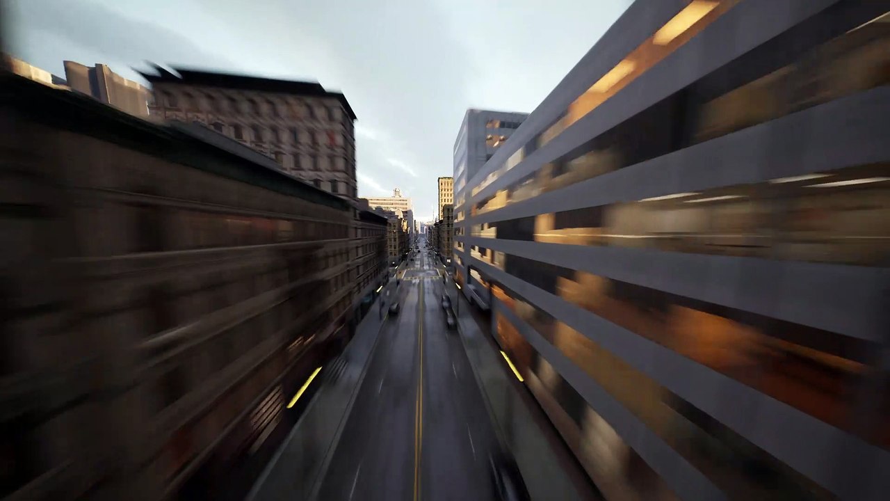 building time-lapse video 4k HDR