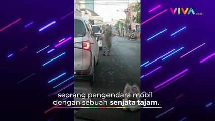 DETIK-DETIK Oknum TNI Marah dan Todongkan Pedang