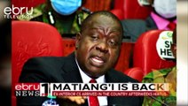Matiang'i Is Back: Ex-Interior Cs Arrived In The Country Afterweeks Hiatus