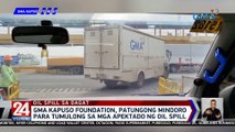 GMA Kapuso Foundation, patungong Mindoro para tumulong sa mga apektado ng oil spill| 24 Oras Weekend