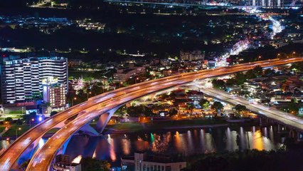 highway time-lapse video 4k
