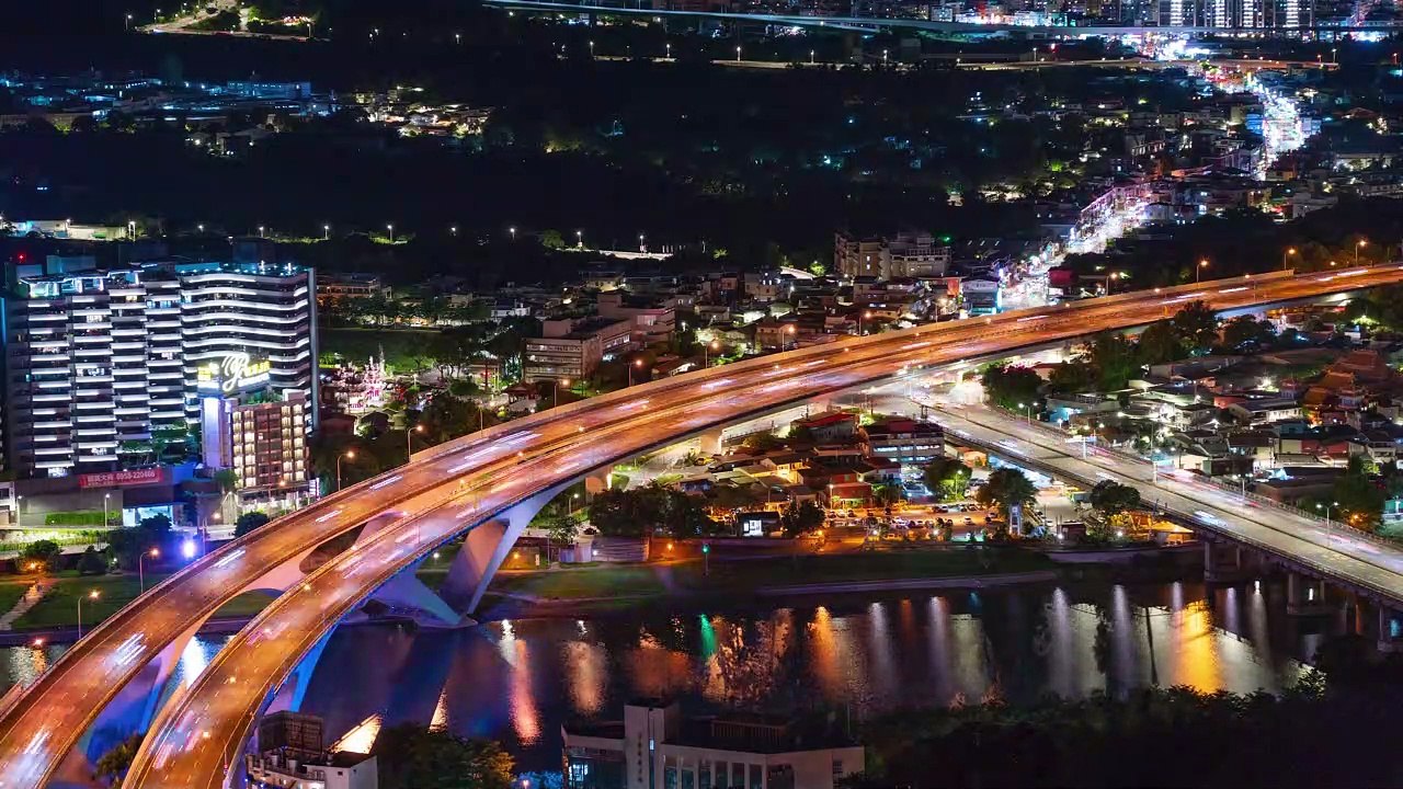highway time-lapse video 4k