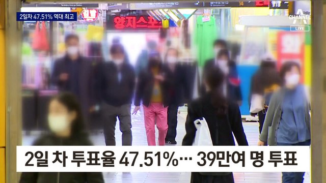 與 전대, 47.5% 역대 최고 투표율…누가 유리한가?