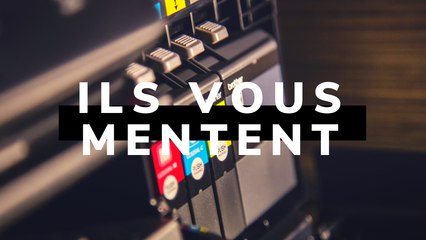 Vous jettez des cartouches PLEINES !!