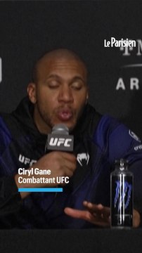 La déception de Ciryl Gane après sa défaite en 2 minutes face à Jon Jones