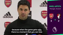 Arteta lauds Arsenal character after late comeback win