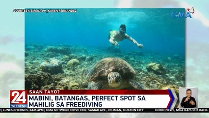 Cave swimming at ATV riding, patok sa Bohol; Mabini, Batangas, perfect spot sa mahilig sa freediving | 24 Oras Weekend