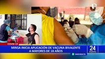 Inicia vacunación bivalente para menores de 60 años