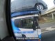 A lorry driver was caught driving with just his elbow – as he sped along M40 in a car transporter