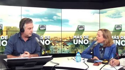 El soberbio corte de Carlos Alsina a Nadia Calviño por cargar contra Ferrovial