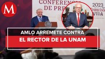 Ex rector José Narro Robles es un tramposo, cacique de la UNAM: AMLO