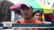 Perú: Manifestantes denuncian uso de perdigones en represión policial contra movilización pacífica