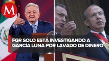 AMLO descarta presentar denuncia contra Felipe Calderón por caso de García Luna
