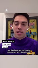 Moms Are Getting Hot For The New Purple Wiggle & His Reaction Is Priceless
