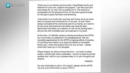 Missing Radio Host Jeffrey Vandergrift's Wife Says He Won't Be Back: 'I Have Been in So Much Pain'