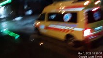 March 1st, 2023 Ambulance vehicle used to intimidate during my postal pickup of charger at Novo mesto postal office