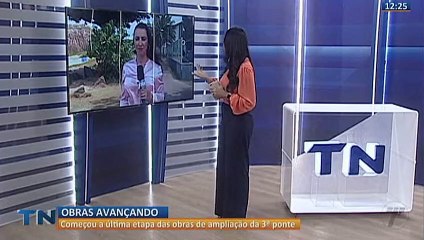 Começa a última fase da ampliação da Terceira Ponte