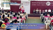 Más de 200 adultos mayores recibieron su pensiones del Bienestar en Coatzacoalcos