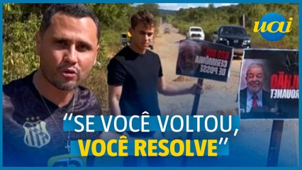 Nikolas e Cleitinho cobram de Lula asfaltamento da BR-367