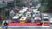 Sen. Poe: Dapat walang deadline sa pagsali ng mga jeepney operator at driver sa kooperatiba at korporasyon | UB